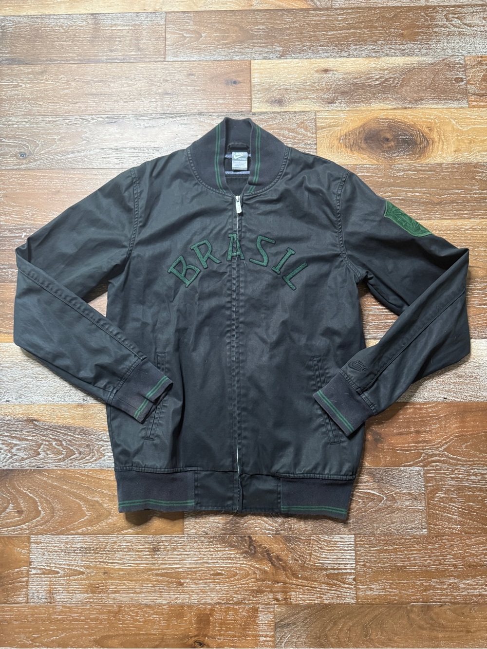 Nike Brasil Soccer Football CBD Zip up Jacket / Men’s Medium